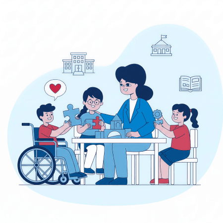 Курс Инклюзивное образование ОВЗ + Удостоверение