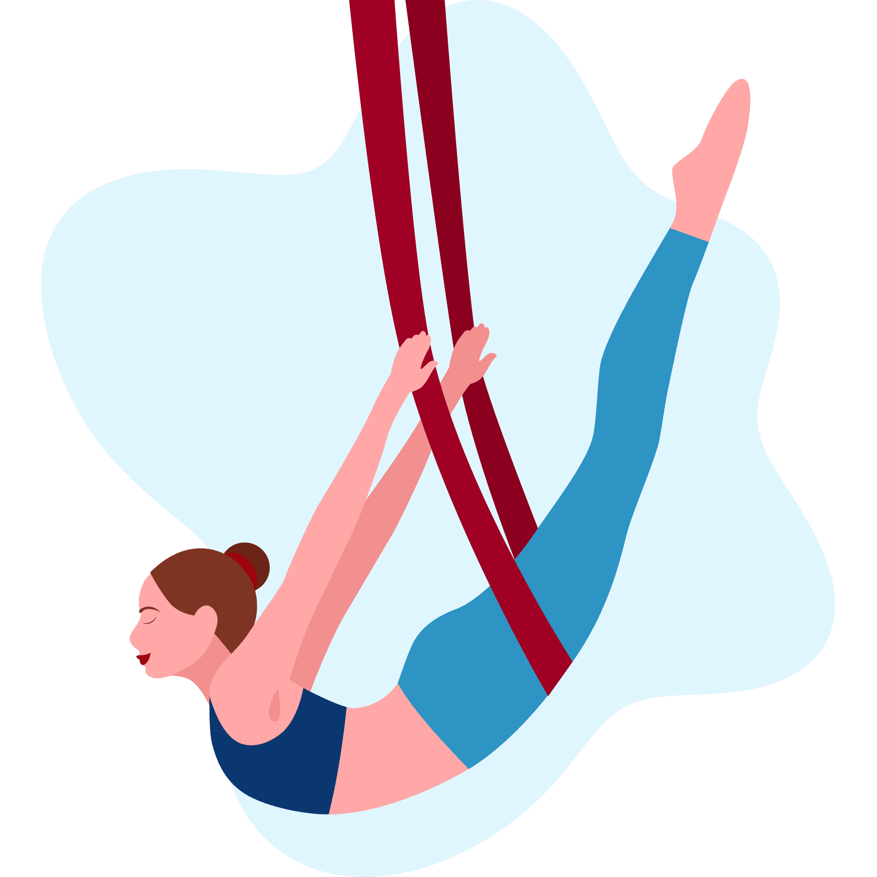 Аэройога (йога в гамаках). Методики построения и проведения групповых и индивидуальных практик